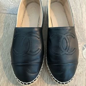 Chanel Espadrille Flats- in great condition, original box